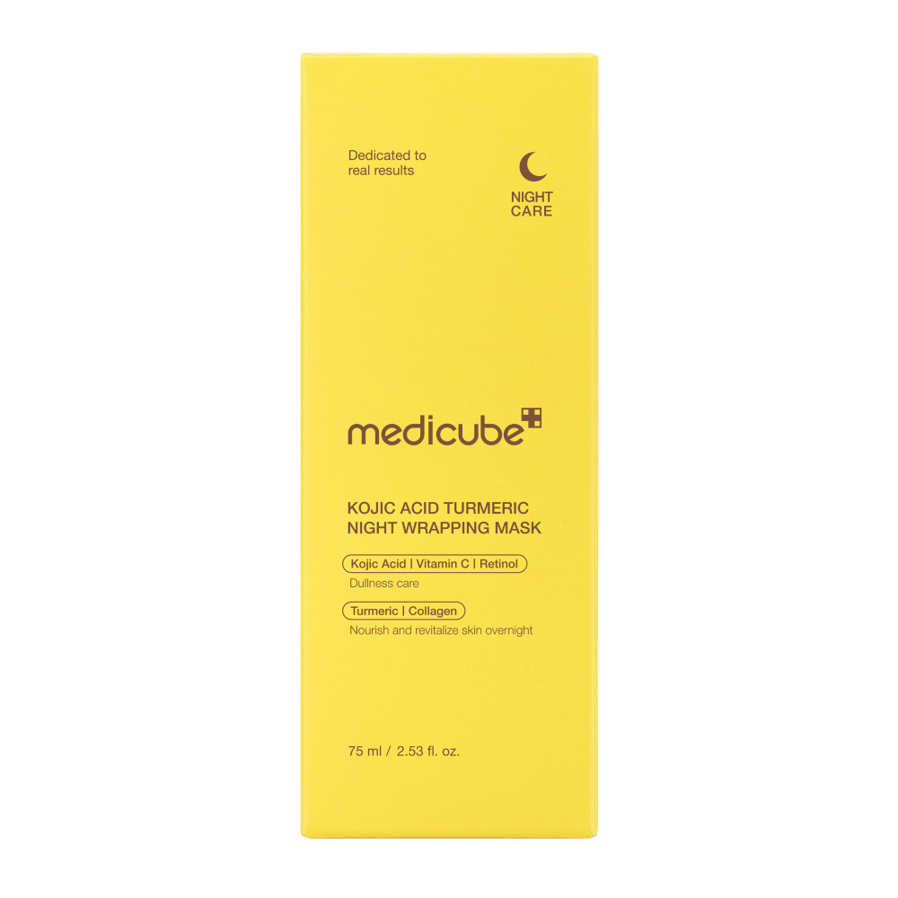 MEDICUBE Kojic Acid Turmeric Night Wrapping Mask 75ml - Нічна маска з койєвою кислотою та куркумою - фото №6 MEDICUBE Kojic Acid Turmeric Night Wrapping Mask 75ml - Нічна маска з койєвою кислотою та куркумою - фото №6